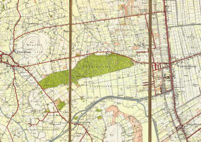 Een plattegrond uit 1952