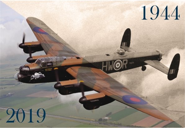 Flypast Lancaster bommenwerper boven Den Ham?