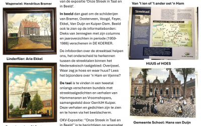 Vervolg expositie Onze Streek in Taal en Beeld