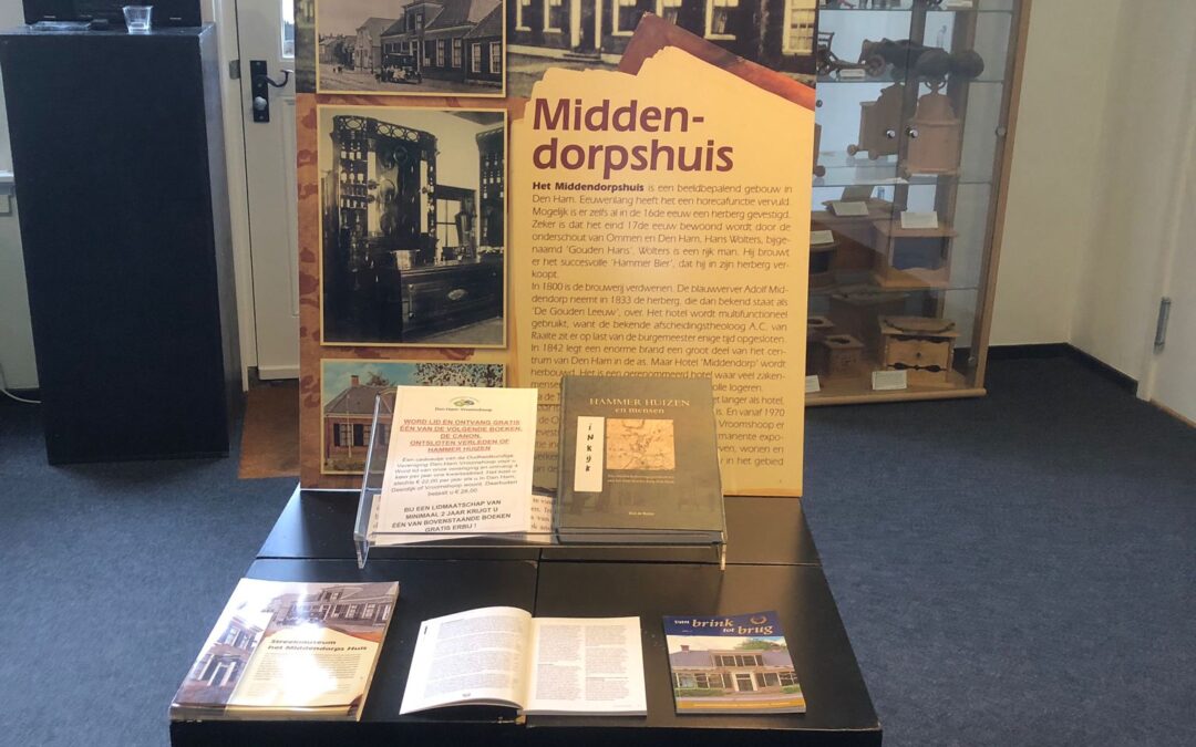 Tentoonstelling ”Middendorpshuis door de jaren heen”