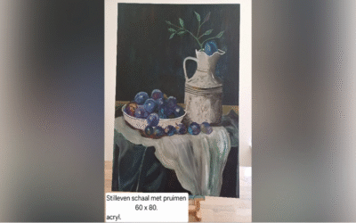 Leden Schilderclub exposeren